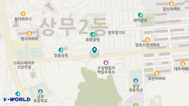 푸른재가방문요양센터 위치 지도