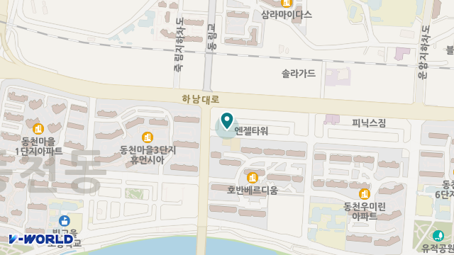 동천애주간보호센터 위치 지도