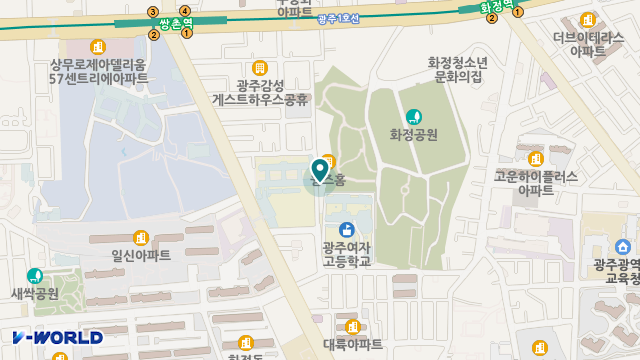 (주)케어링 주간보호센터 광주 봄날점 위치 지도