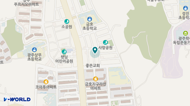 사랑재가노인복지센터 위치 지도