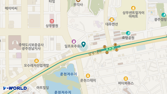 금용재가복지센터 위치 지도