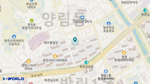 양지노인복지센터 위치 지도