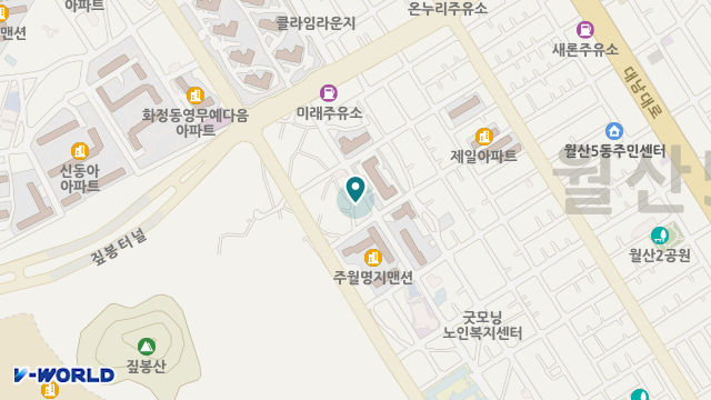 효사랑주월의집주간보호센터 위치 지도
