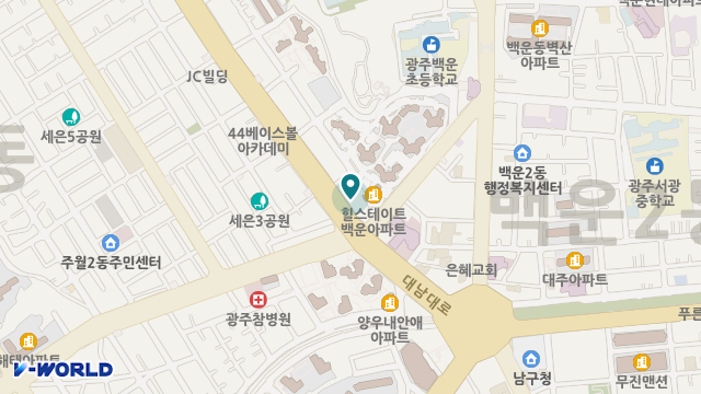 초록노인복지센터 위치 지도