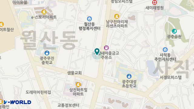 백세재가노인복지센터 위치 지도