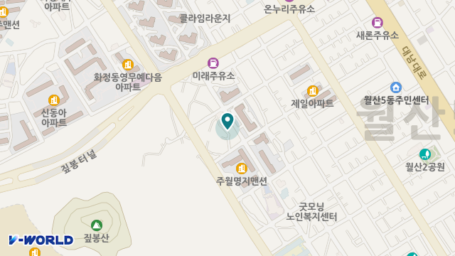 효사랑주월의집 노인복지센터 위치 지도