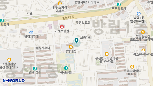 국제노인복지센터 위치 지도