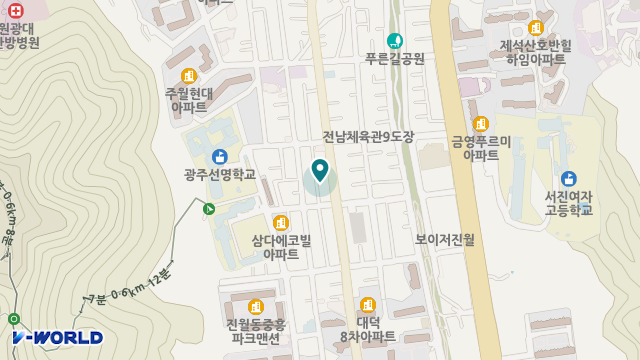 온마음노인복지센터 위치 지도