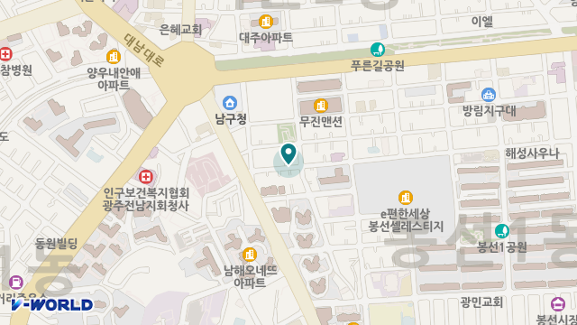 효사랑재가복지센터 위치 지도