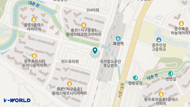 효천노인주간보호센터 위치 지도