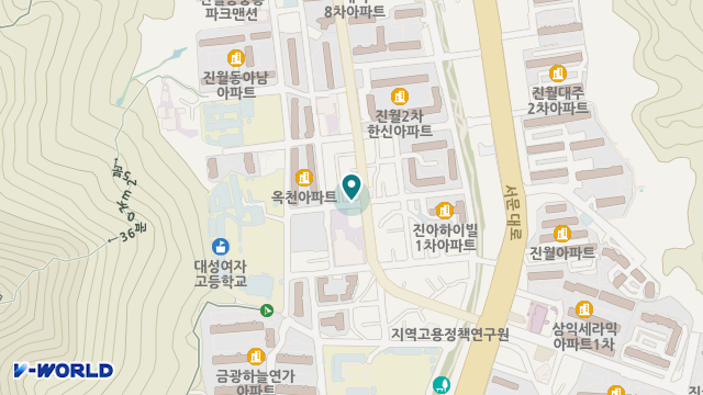 가정사랑진노인복지센터 위치 지도