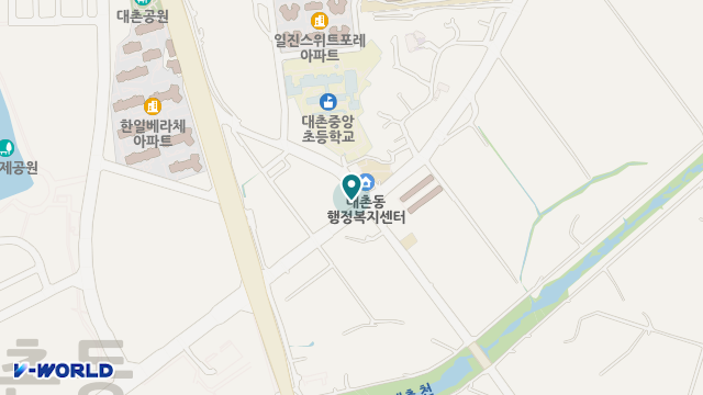 무지개재가복지센터 위치 지도