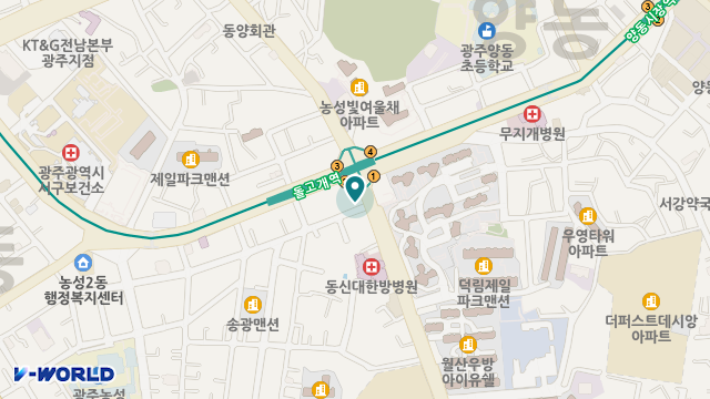 우리동네노인복지센터 위치 지도