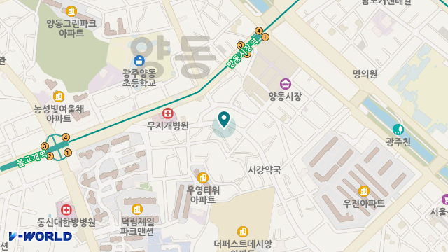 마실재가복지센터 위치 지도