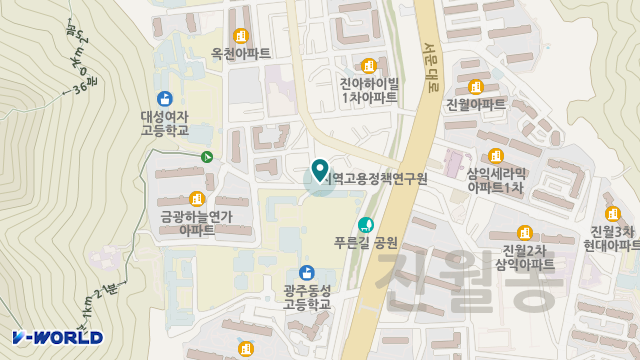 봄노인복지센터 위치 지도