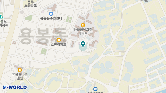한마음 노인주간보호센터 위치 지도