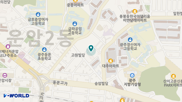 광주심청노인주간보호센터 위치 지도