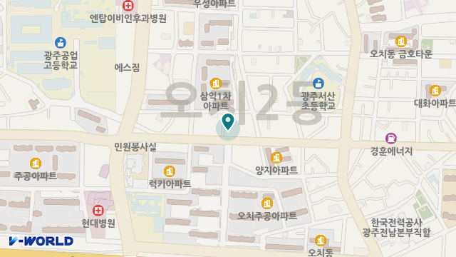사랑방주야간보호센터 위치 지도