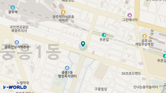 동행재가복지센터 위치 지도