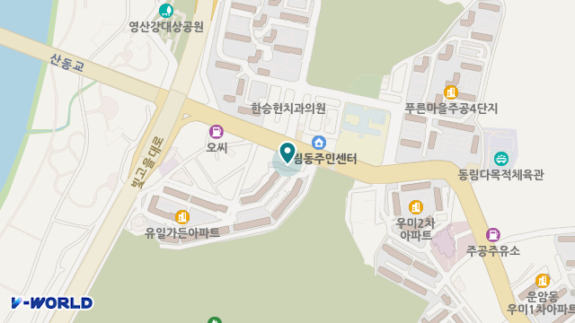 온누리주간보호센터 위치 지도