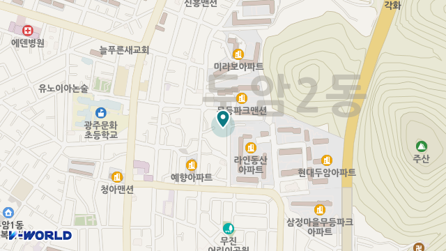 행복케어 위치 지도