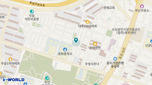 엄지재가복지센터 위치 지도