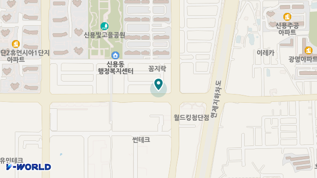 즐거운주간보호센터 위치 지도