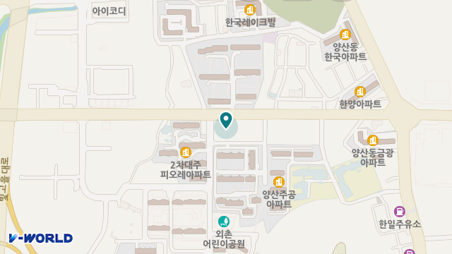 대교뉴이프 데이케어센터 광주점 위치 지도