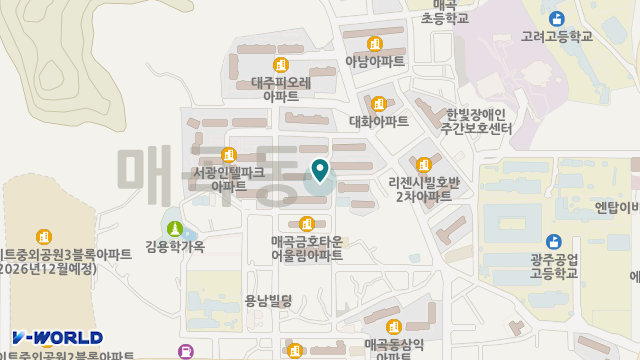 수신재가노인복지센터 위치 지도