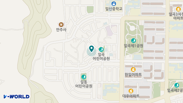 효행재가복지센터 위치 지도