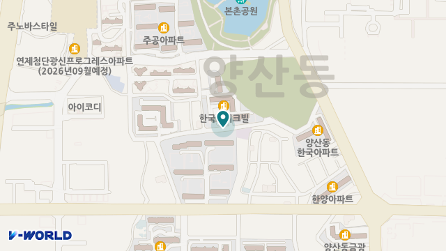 양산참빛방문요양센터 위치 지도
