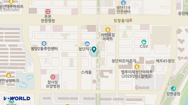 아름다운노인복지센터 위치 지도