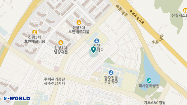 원광효도복지센터 위치 지도