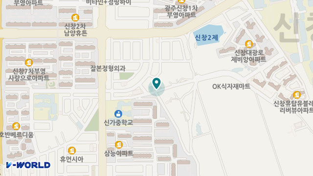 베스트노인복지센터 위치 지도
