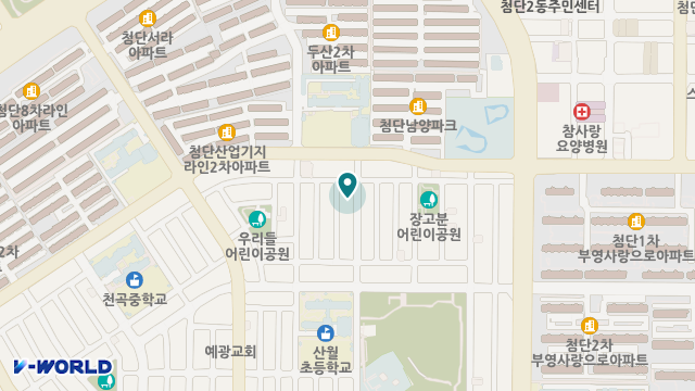 샤론노인복지센터 위치 지도
