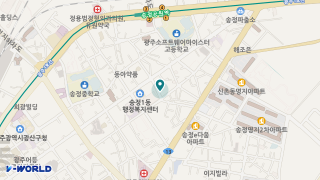복드림재가노인복지센터 위치 지도