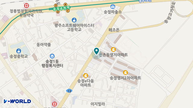 새봄날재가복지센터 위치 지도