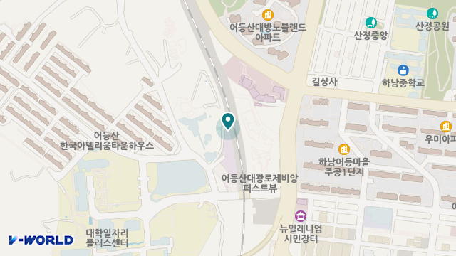 광주반석주간보호센터 위치 지도