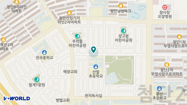 행복뜰재가노인복지센터 위치 지도