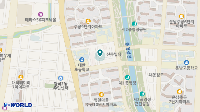 올케어방문간호재가노인복지센터 위치 지도