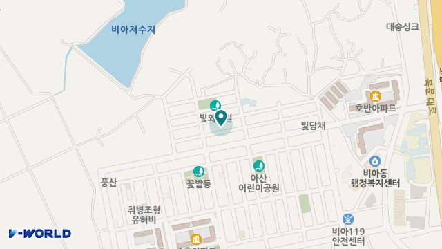 누리의료기 위치 지도