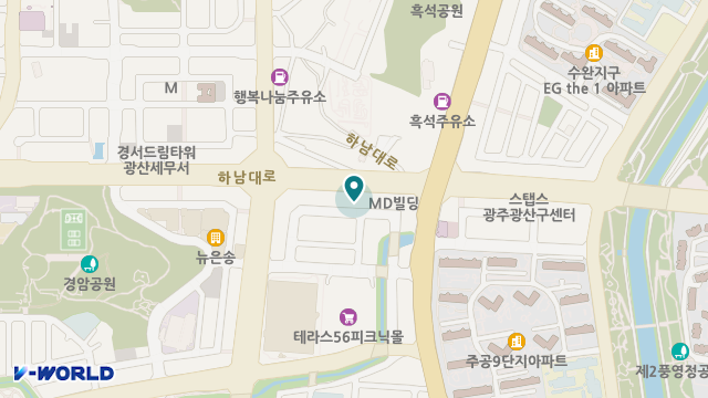 건강한주간보호센터 위치 지도