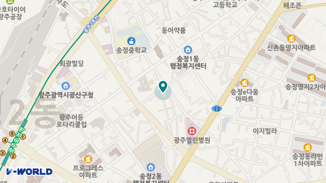 효원노인복지센터 위치 지도