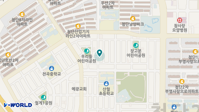 미소재가복지센터 위치 지도