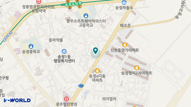 만수무강노인복지센터 위치 지도