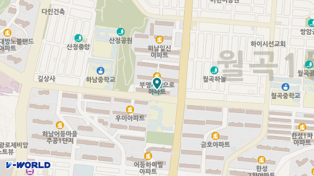 동화재가노인장기요양센터 위치 지도