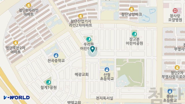 첨단재활주간보호센터 위치 지도