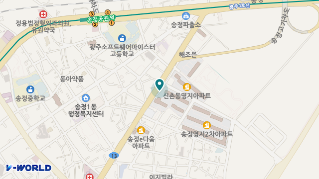 온누리노인복지센터 위치 지도