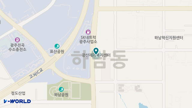 함께하는광산재가복지센터 위치 지도