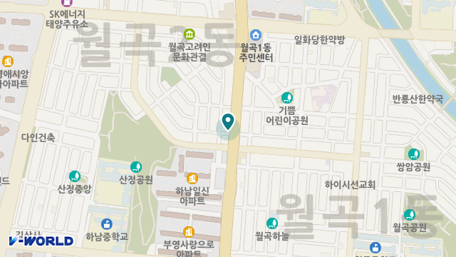 효+사랑나눔터재가센터 위치 지도